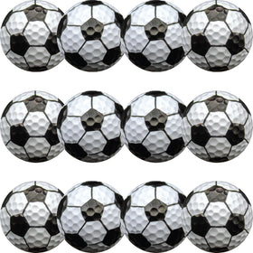GBM Soccer novelty golf ball 360-degree design for standout play on course