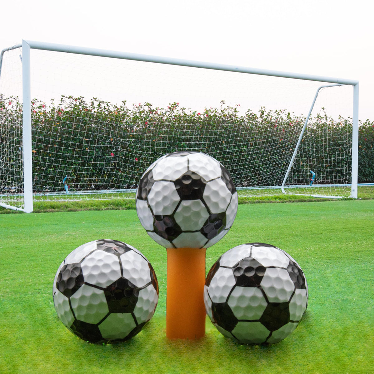 GBM 360-degree soccer golf ball, durable two-piece construction for practice and play