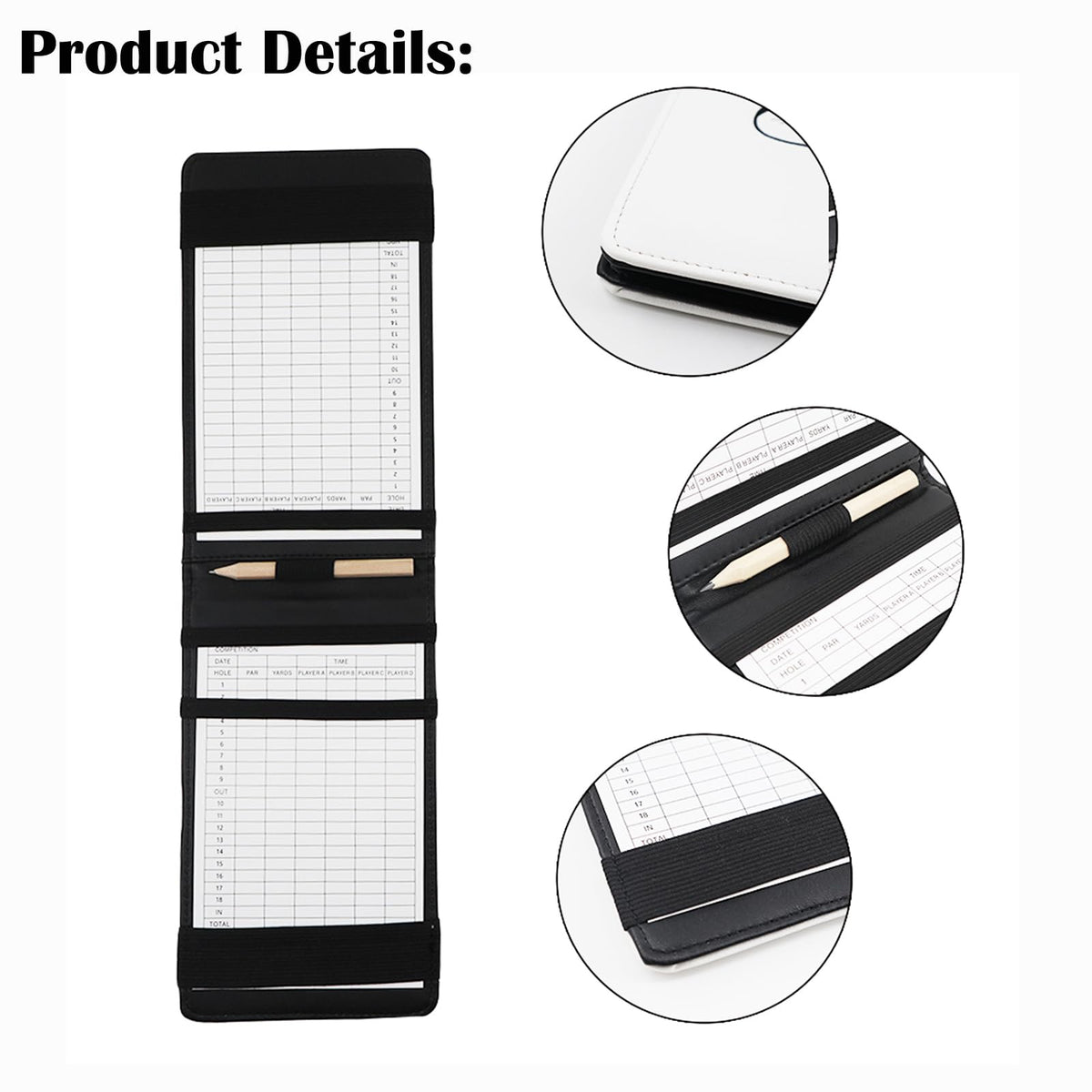 Gbourly compact size fits pockets and golf bags on the course
