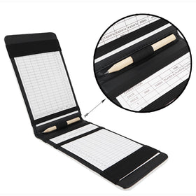 Gbourly scorecard holder with pencil included for convenience