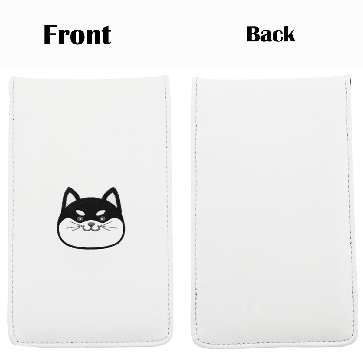 Gbourly PU leather golf scorecard holder for durable storage