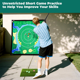 GCCSJ family-friendly golf set suited for teens and seniors practicing together.