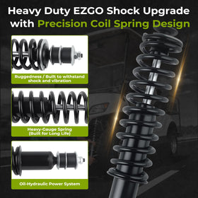 GCKAE easy-install design facilitates quick shock replacement.