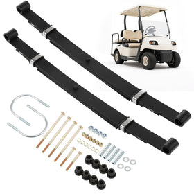 GEARCESS 4-leaf rear spring kit on Club Car Precedent enhances stability
