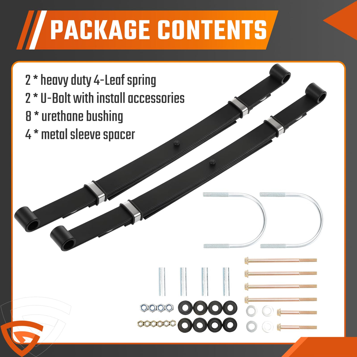 GEARCESS rear-spring kit acts as a reliable OEM replacement option