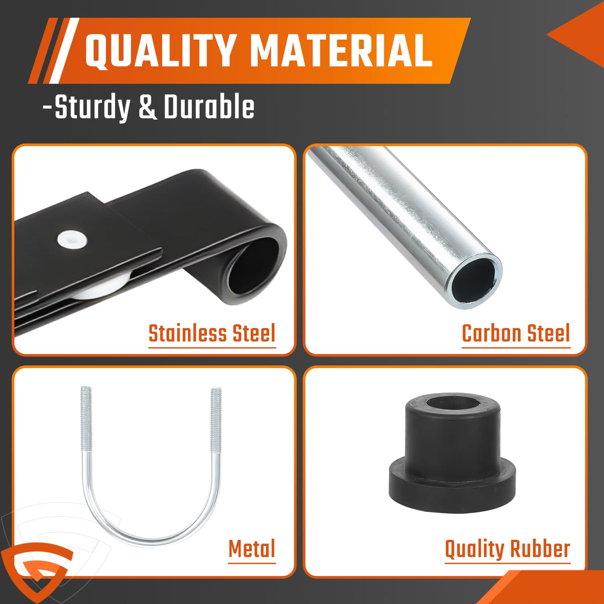 GEARCESS urethane bushings reduce noise for smoother rides