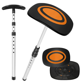 GearRoot bag pole assembly shows easy setup for secure golf travel protection.