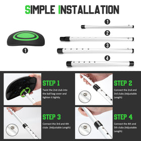 GearRoot easy assembly with lock button for quick setup.