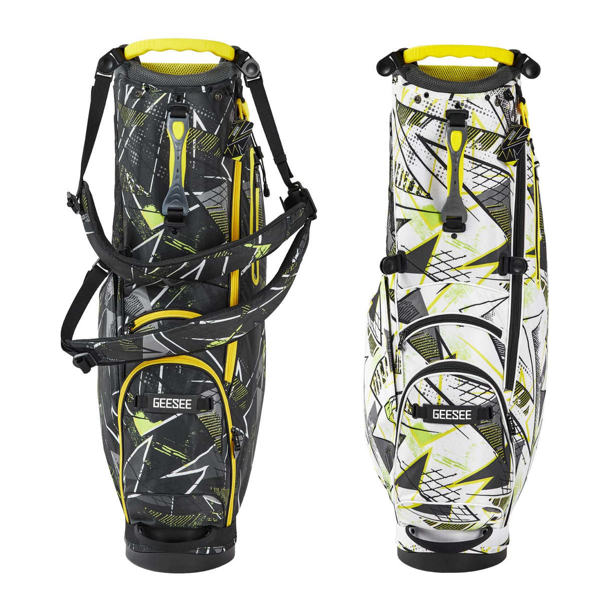 Geesee four-way top dividers prevent club tangling during transport.