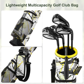 Geesee EVA shoulder strap offers comfortable weight distribution for long rounds.