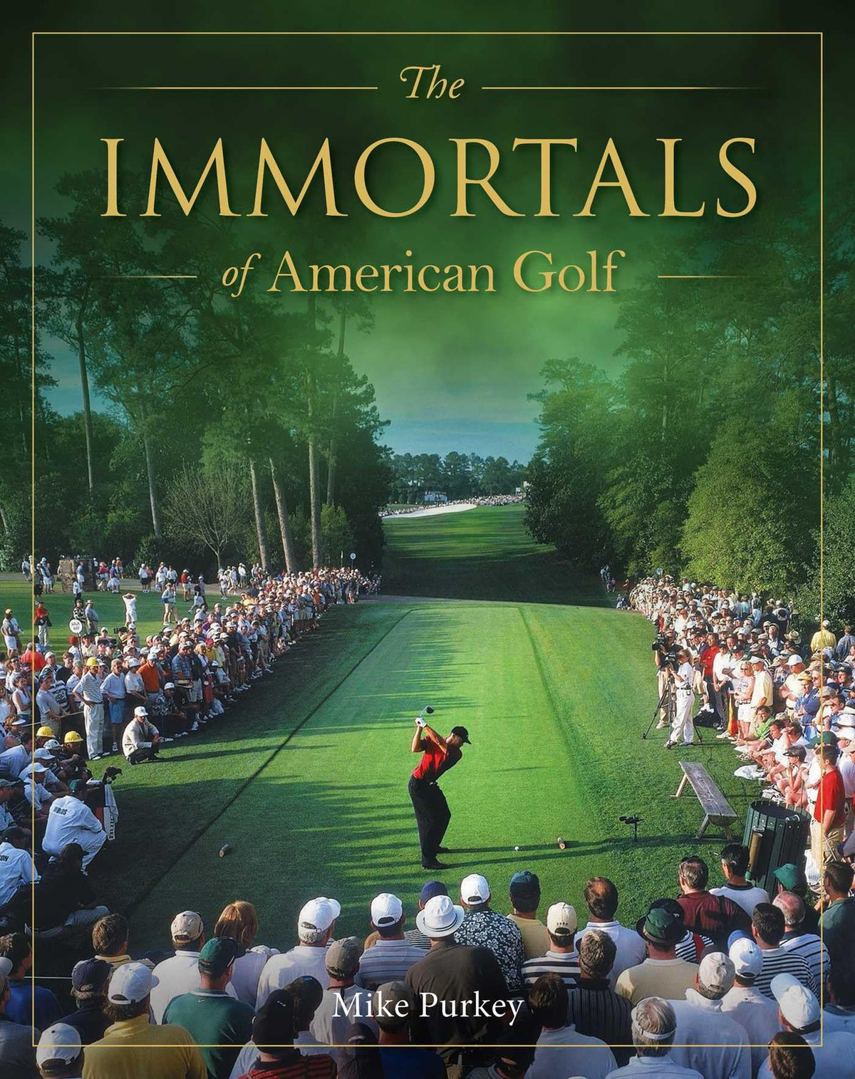 Gelding Street Press The Immortals of American Golf cover invites readers to explore golf legends.