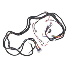 GELUOXI harness side view demonstrates compact, install-ready design.