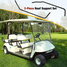 Gemscream two-piece front roof supports simplify replacement.