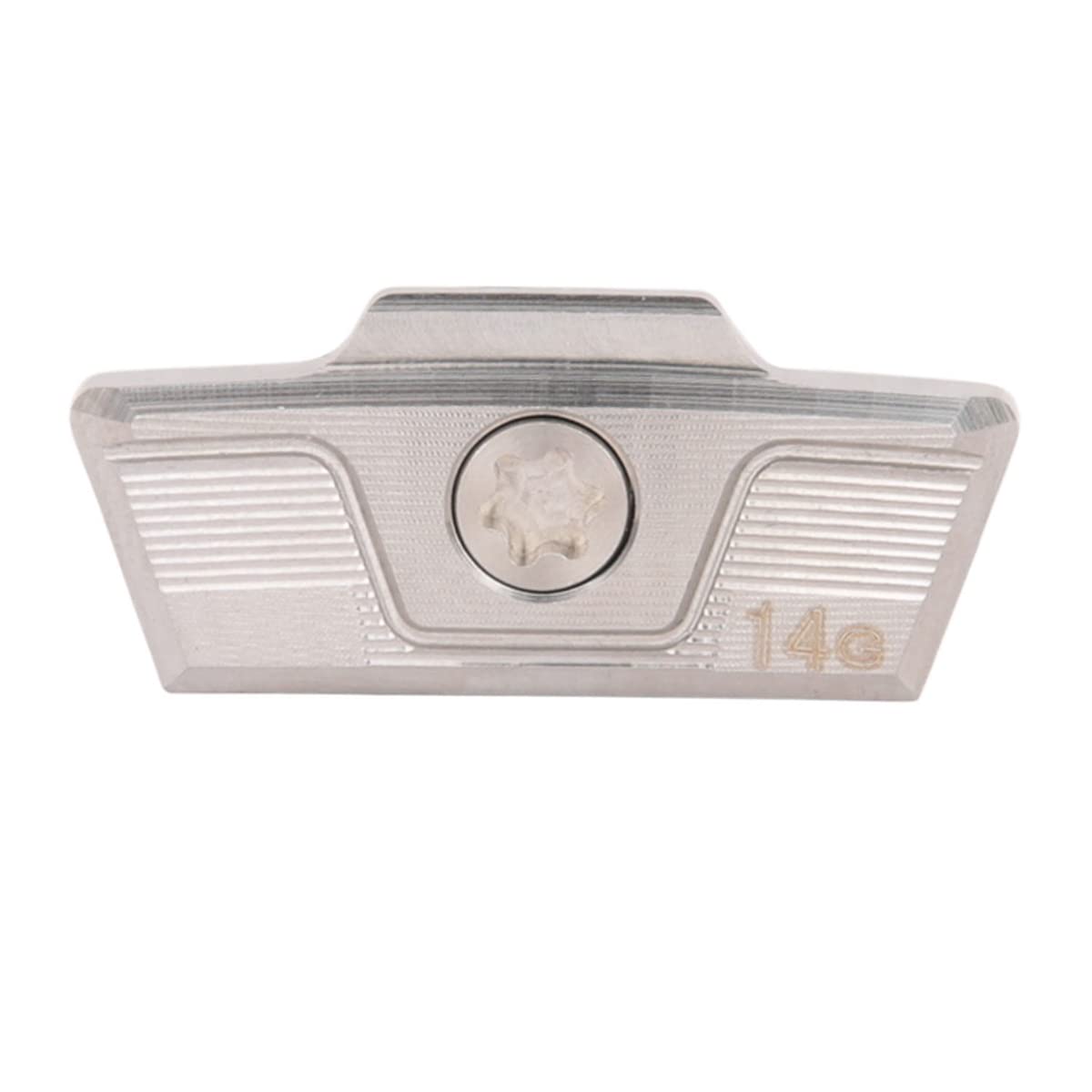 Generic 14g golf weight compatible with TaylorMade Stealth 2 Plus for easy setup options.