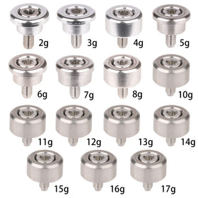 Generic 14g weight packaging shows easy replacement and setup