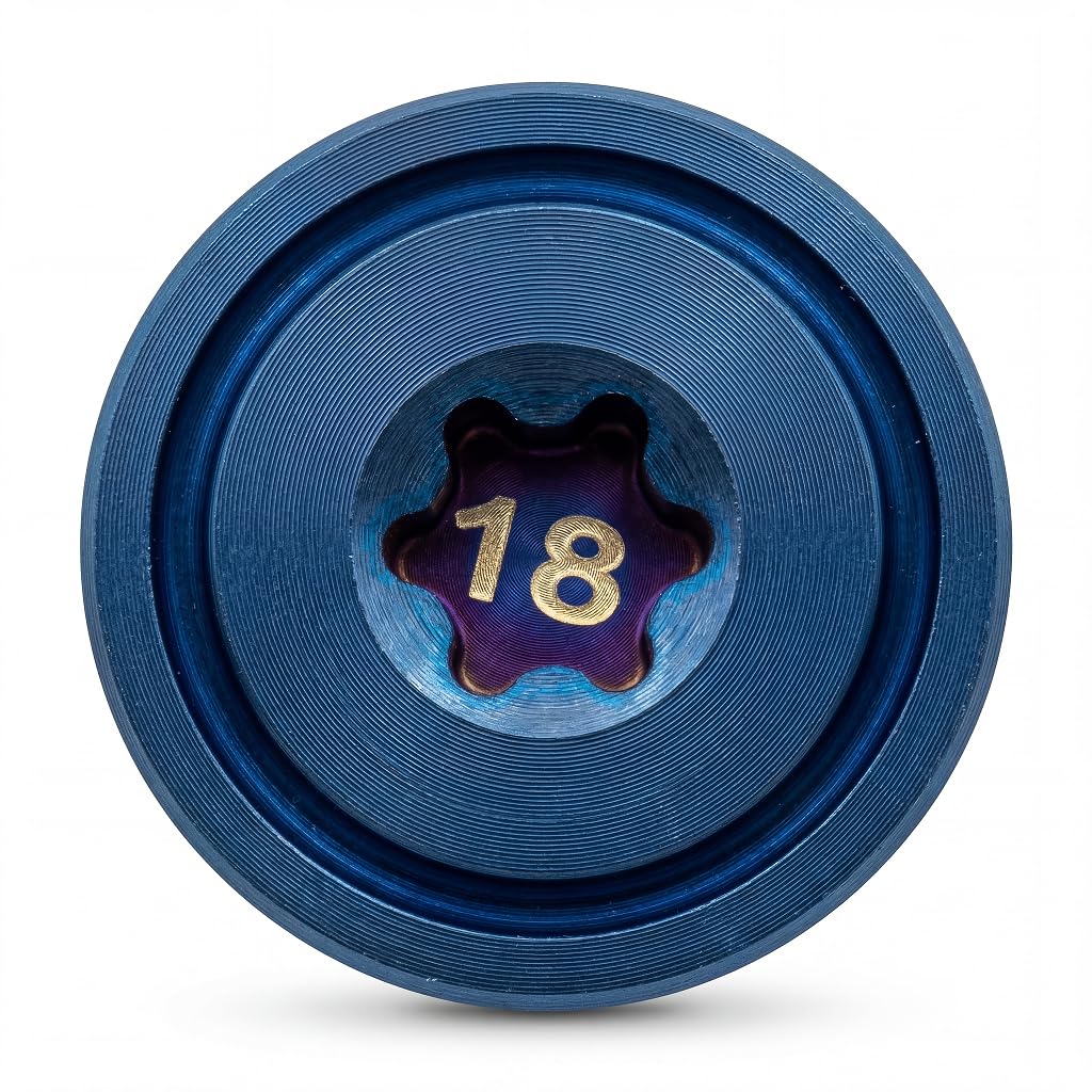Generic 18g golf weight close-up for Callaway Paradym AI Smoke Max, precise feel.