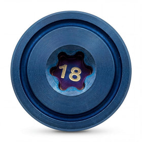 Generic 18g golf weight close-up for Callaway Paradym AI Smoke Max, precise feel.