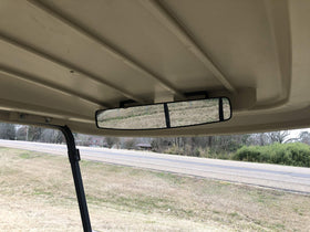 Generic 18XL Sport panoramic mirror, Club Car side view with wide-angle coverage