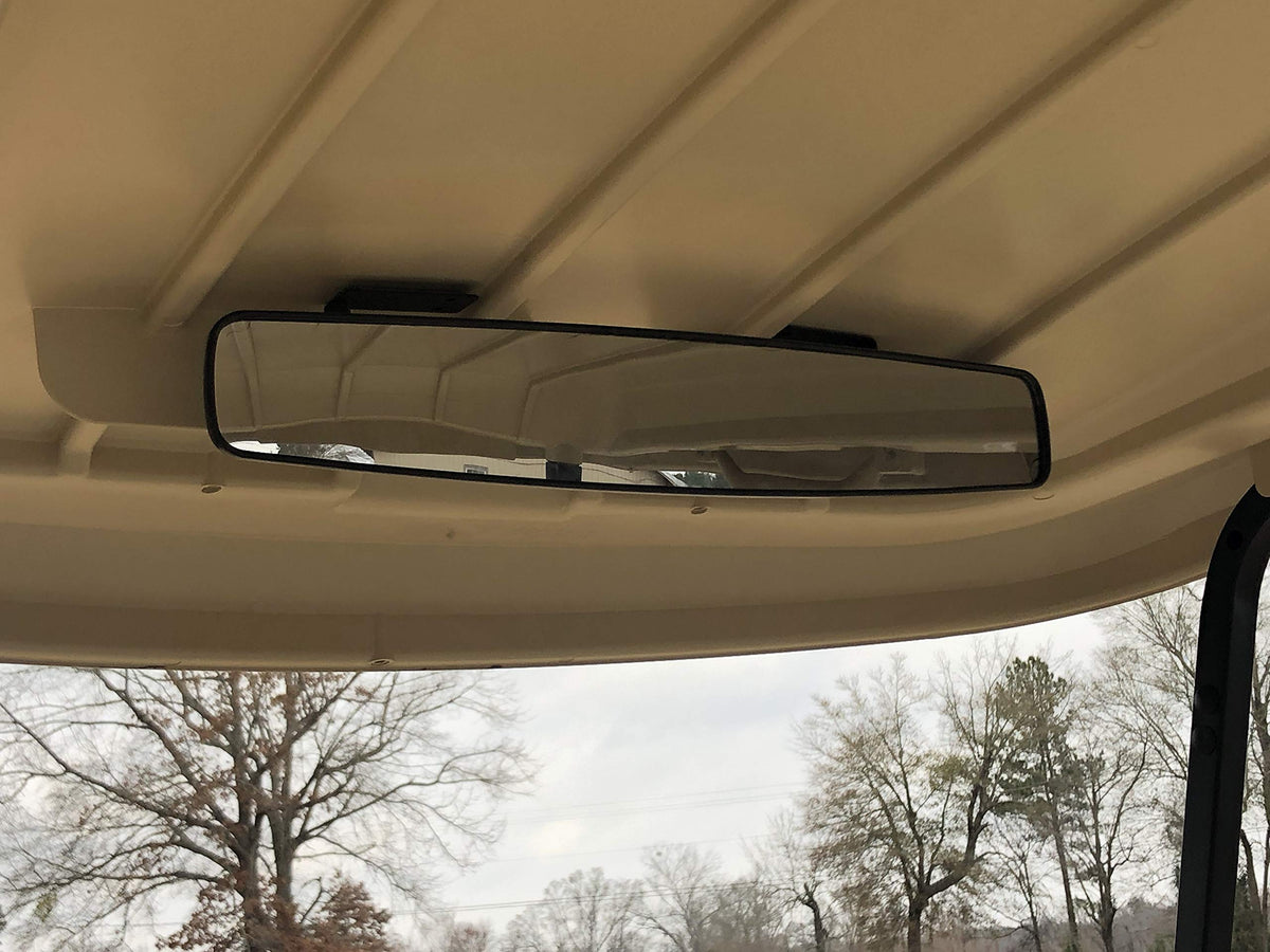 Generic 18XL Sport panoramic mirror, EZGO front view for broad visibility