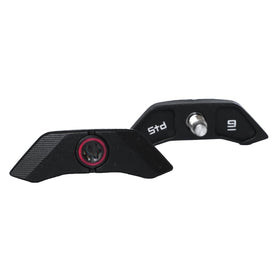 Generic 9g weight mounted on TSR fit illustrates customizable weight tuning for control.