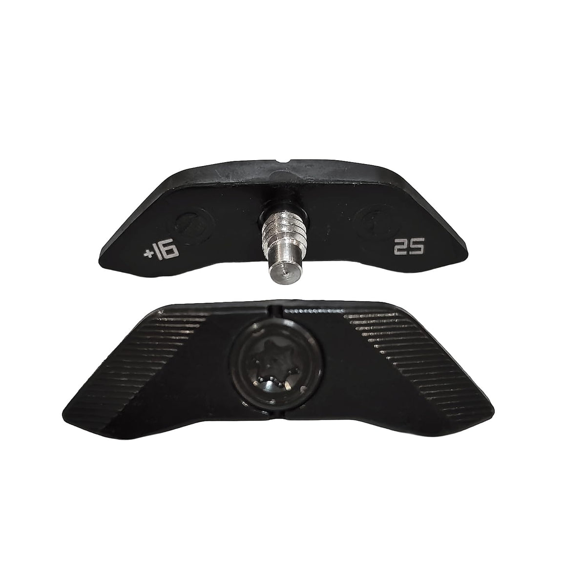 Generic weight options from 3g to 25g enable gradual tuning