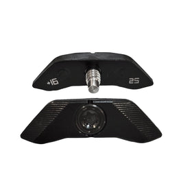 Generic weight options from 3g to 25g enable gradual tuning