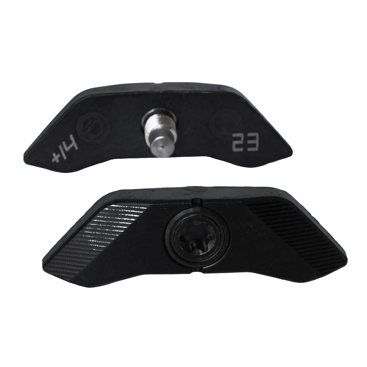 Generic 23g golf weight in TSR fairway slot enabling easy customization and control.