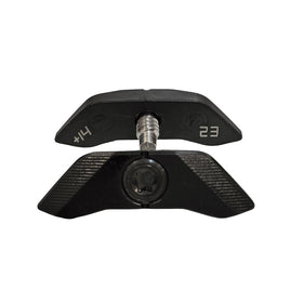 Generic 23g golf weight on TSR4 fairway wood for balance customization