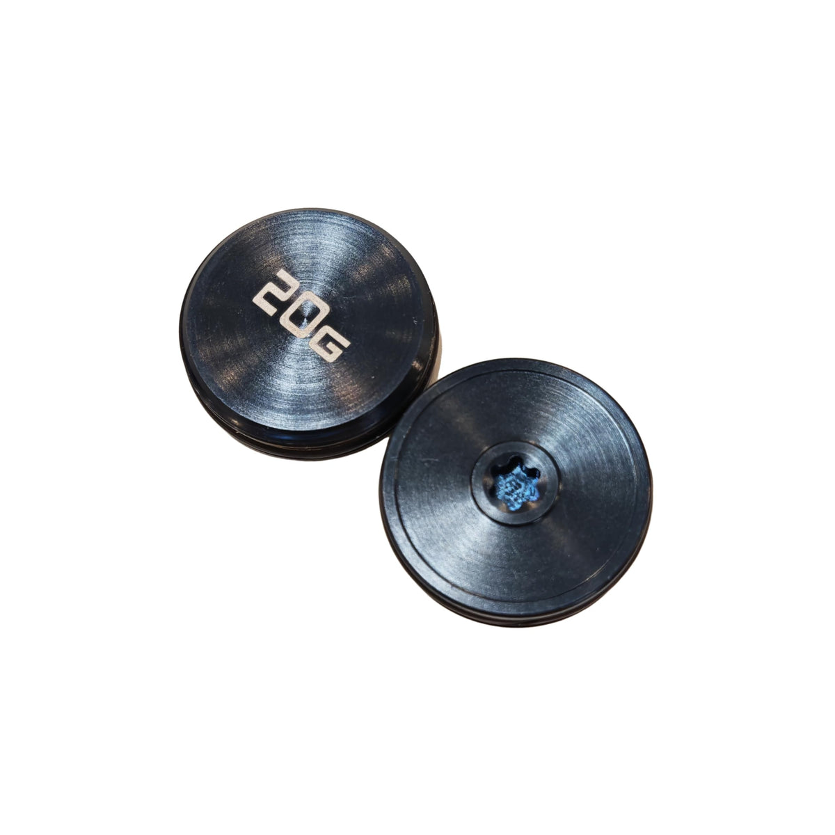 Generic 2-pack 20g golf weights for Odyssey Ai-ONE putters enhance feel and tuning.