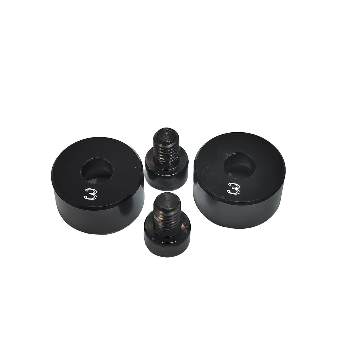Generic 2pcs golf weights installed on Spider Tour X putter for quick tuning and balance.