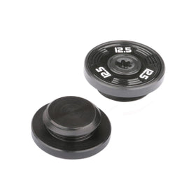 Generic two-piece black golf weights for Taylormade Spider GT Max putters for precise tuning