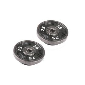 Generic 2pcs black golf weights for Taylormade TP Reserve Putter, enhances tunability on the green