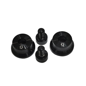 Generic 2pcs golf weights for Spider Tour X installed on putter for consistent weight