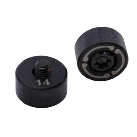 Generic Spider Tour weight kit installed on putter for balanced feel and improved alignment.