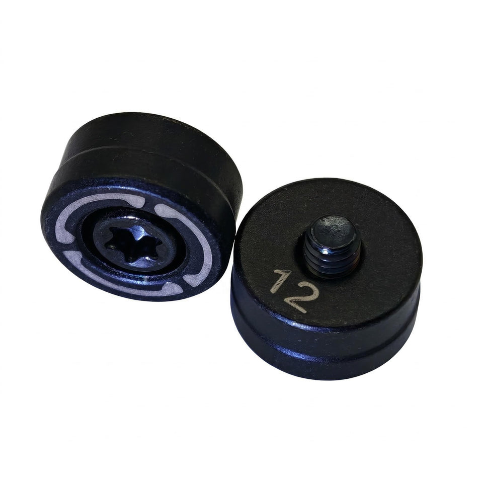 Generic 2pcs golf weights for Taylormade Spider Tour putter for enhanced feel and stability.