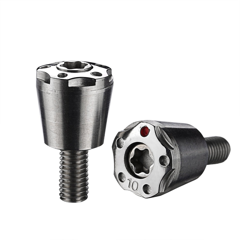 Generic 2-piece silver golf weights for Taylormade Spider, tune feel and balance
