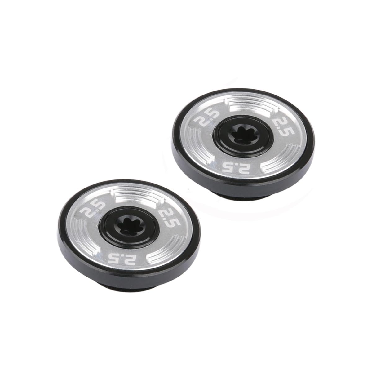 Generic 2pcs silver golf weights for Taylormade TP Reserve putters enable precise setup
