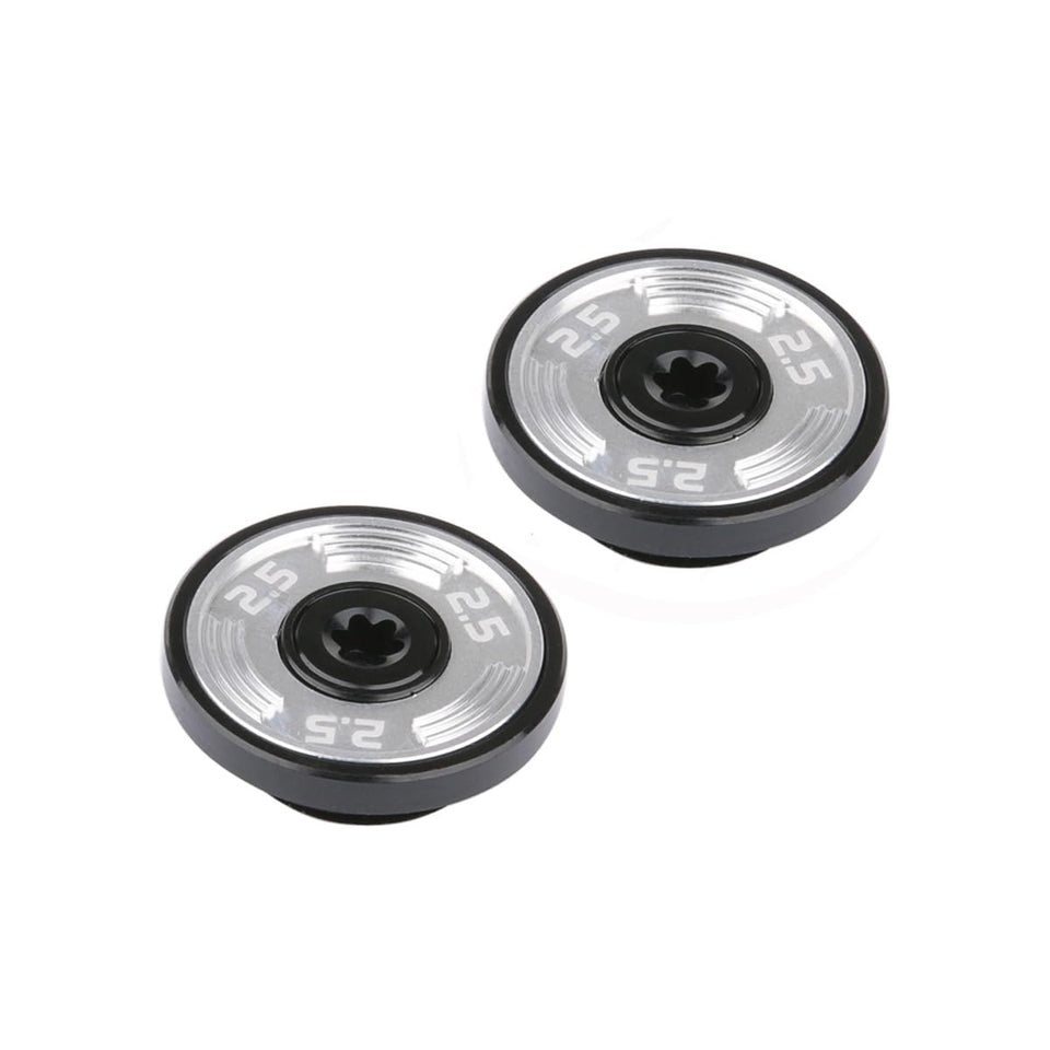 Generic 2pcs silver golf weights for Taylormade TP Reserve putters enable precise setup