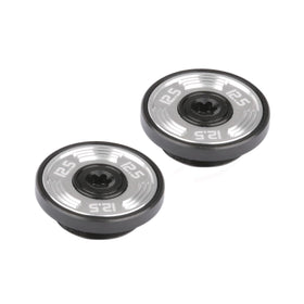 Generic 2pc silver golf weights for Taylormade TP Reserve putters, customizable feel and balance.