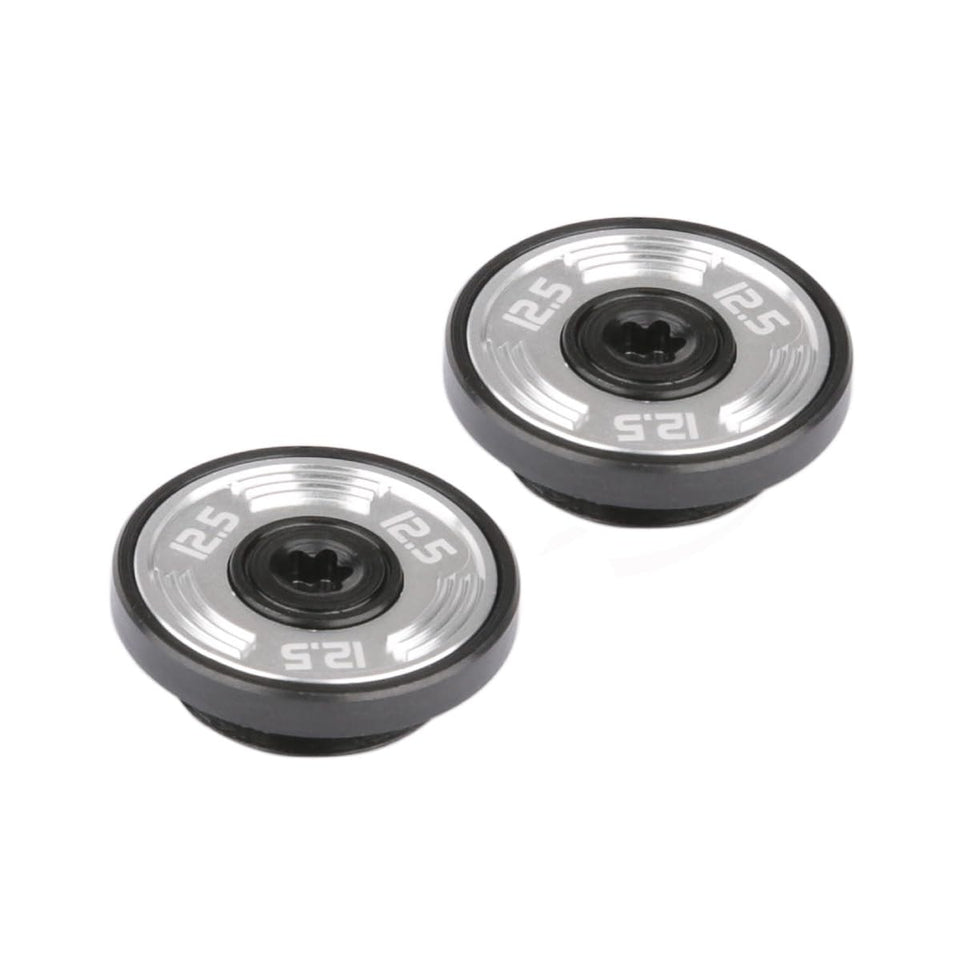 Generic 2pc silver golf weights for Taylormade TP Reserve putters, customizable feel and balance.