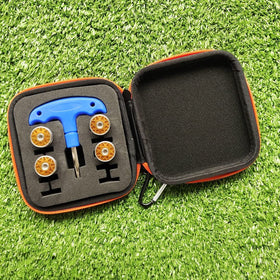 Generic 2x10g and 2x15g weights with included wrench.