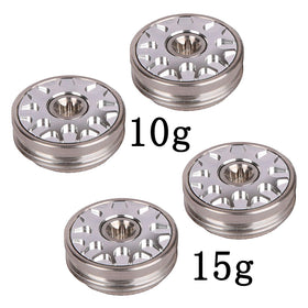 Generic weights package shows 2x10g and 2x15g options for tuning.