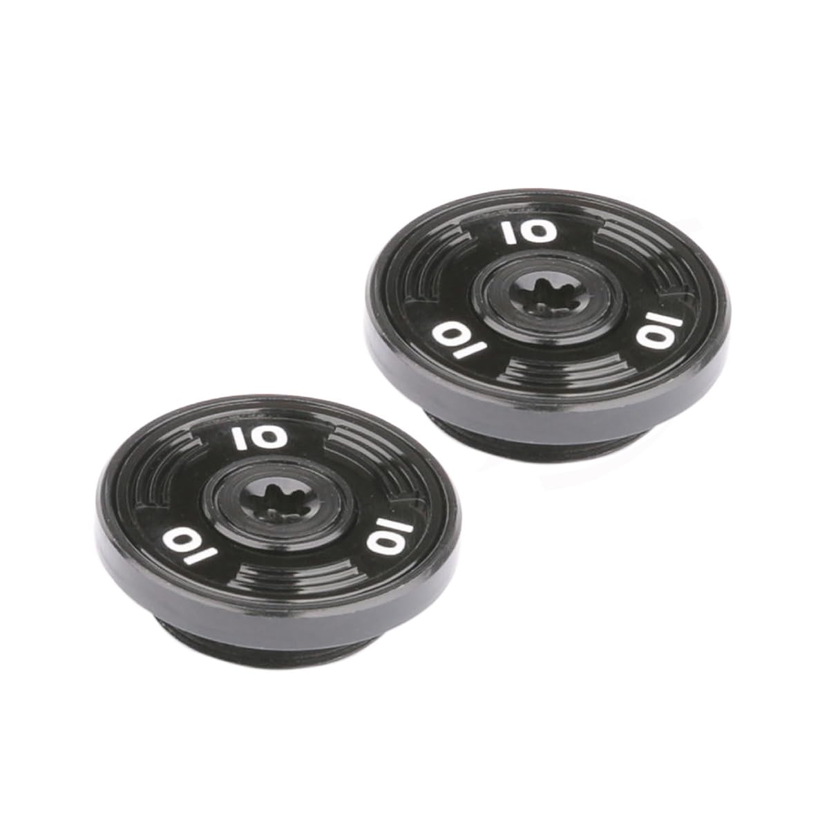 Generic 2x10g black golf weights for Taylormade TP Reserve putters improve balance and feel.
