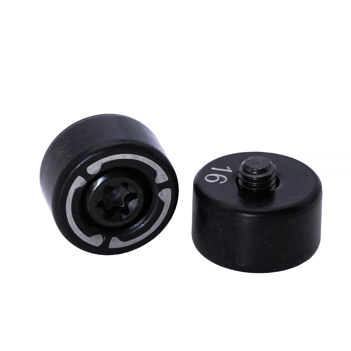 Generic 2x16g golf weights close-up for Taylormade Spider Tour putter, enhances balance.