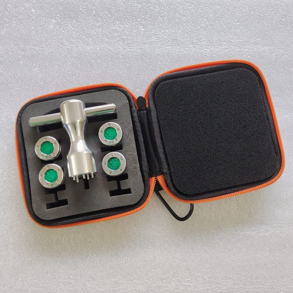 Two 20g weights ready to customize putter setup with precision.