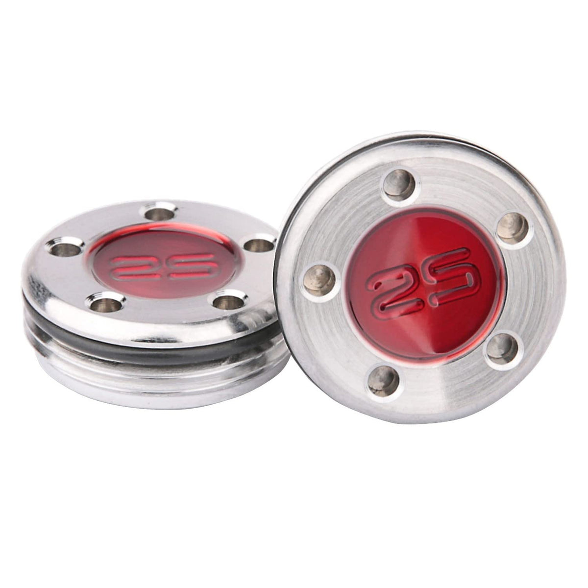 2x25g and 2x30g weights close-up for Newport and Phantom putters
