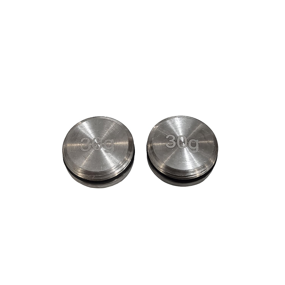 Generic 2x25g weights for Two-Ball Ten putters enable feel customization on greens