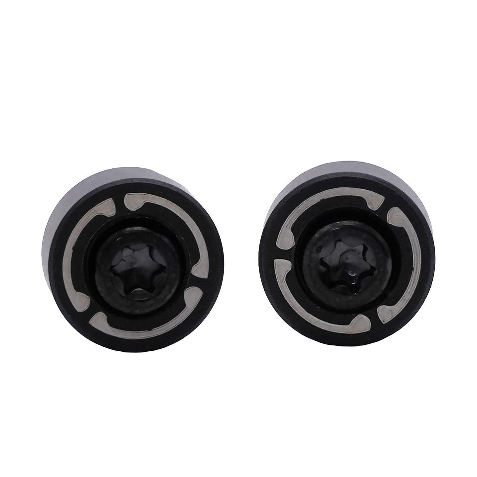 Generic 2x9g golf weight for Spider Tour putter, close-up on secure fit and balanced feel.