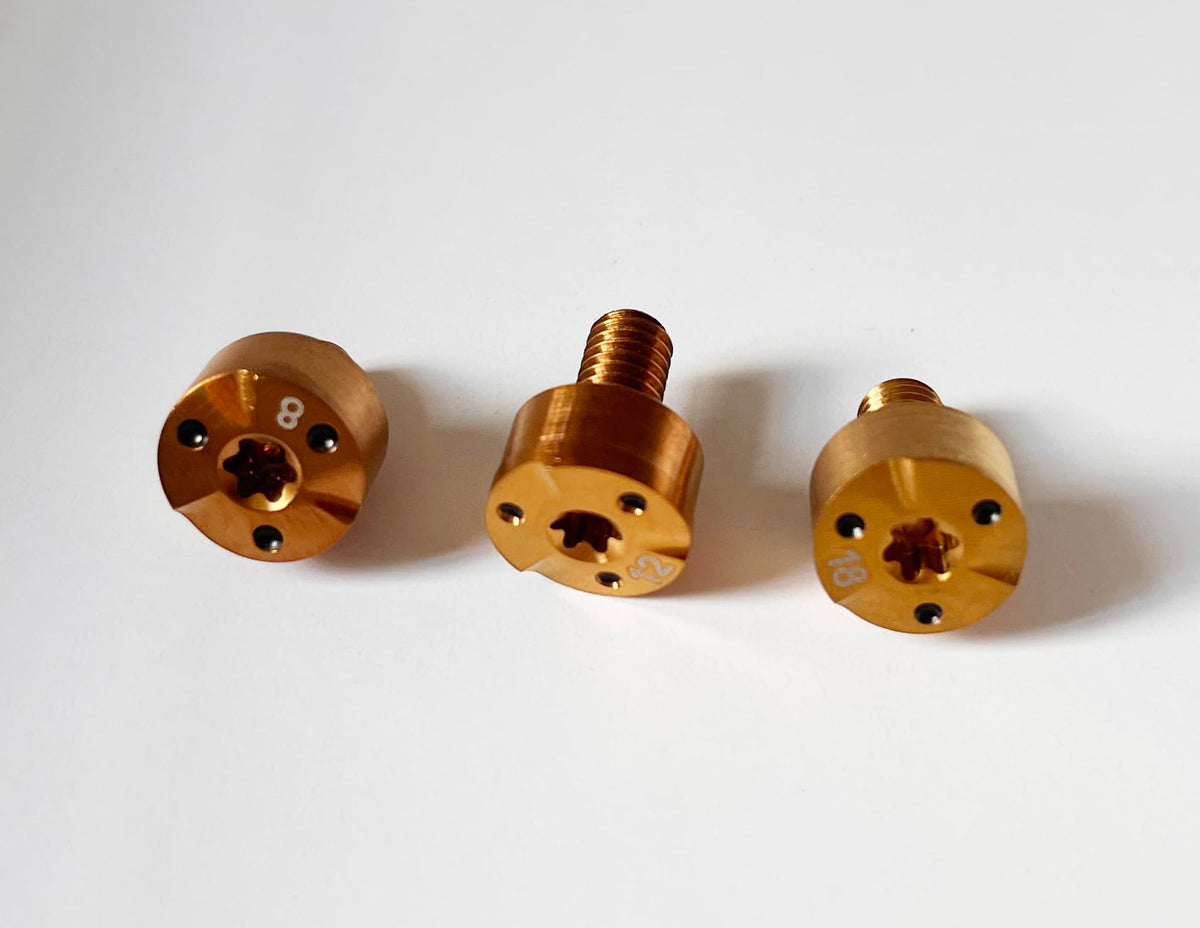 Generic 3pc golf weight screw for Paradym drivers offers customizable weight options for a tailored swing