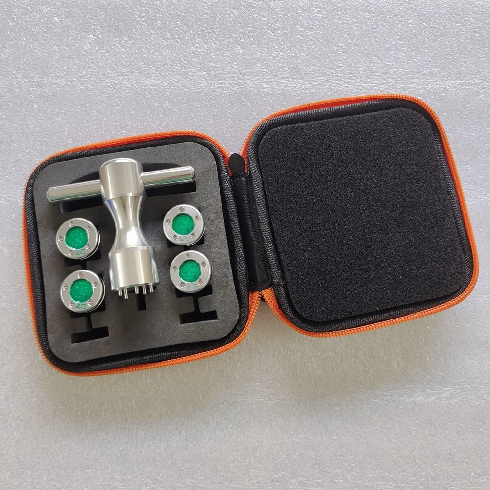 Generic 40g weights paired for precise balance on compatible Scotty Cameron Newport